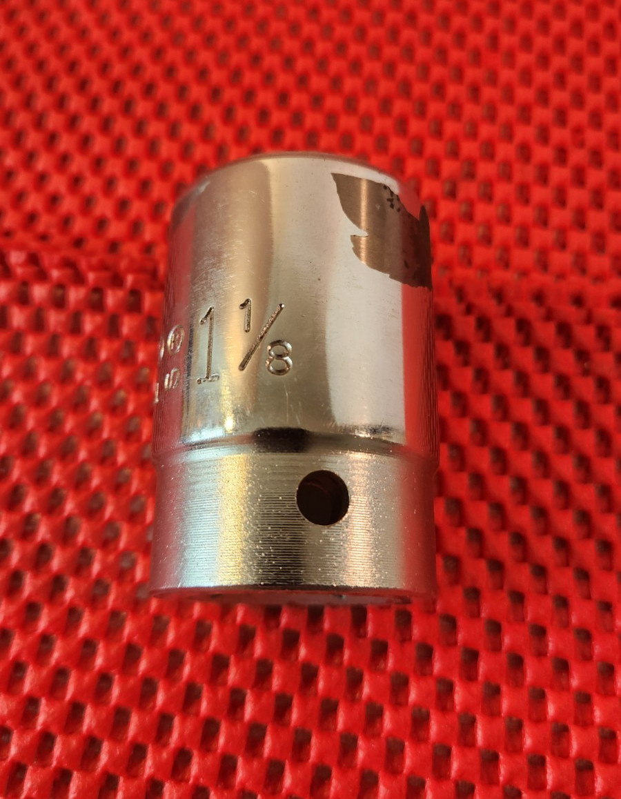PROTO 3/4″ DRIVE, 12 POINT, 1-1/8″ SOCKET #5536, WELL 1″ DEEP, MADE IN THE USA