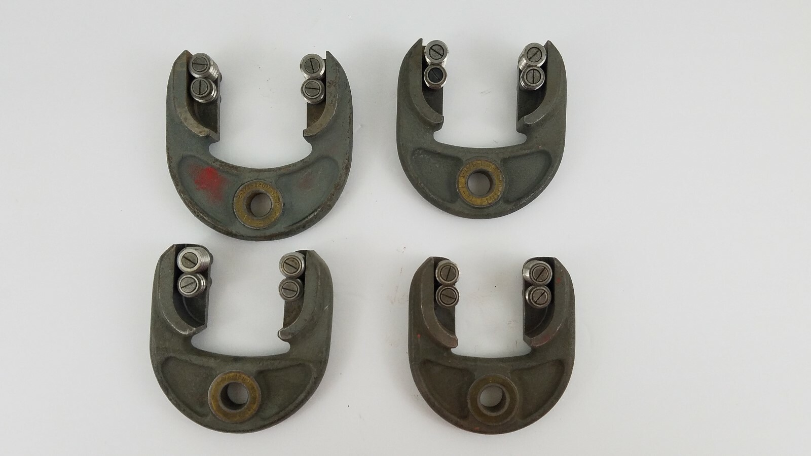 Snap Thread Gage Pratt + Whitney Johnson Set Of 4 Vintage USA Tool Lot