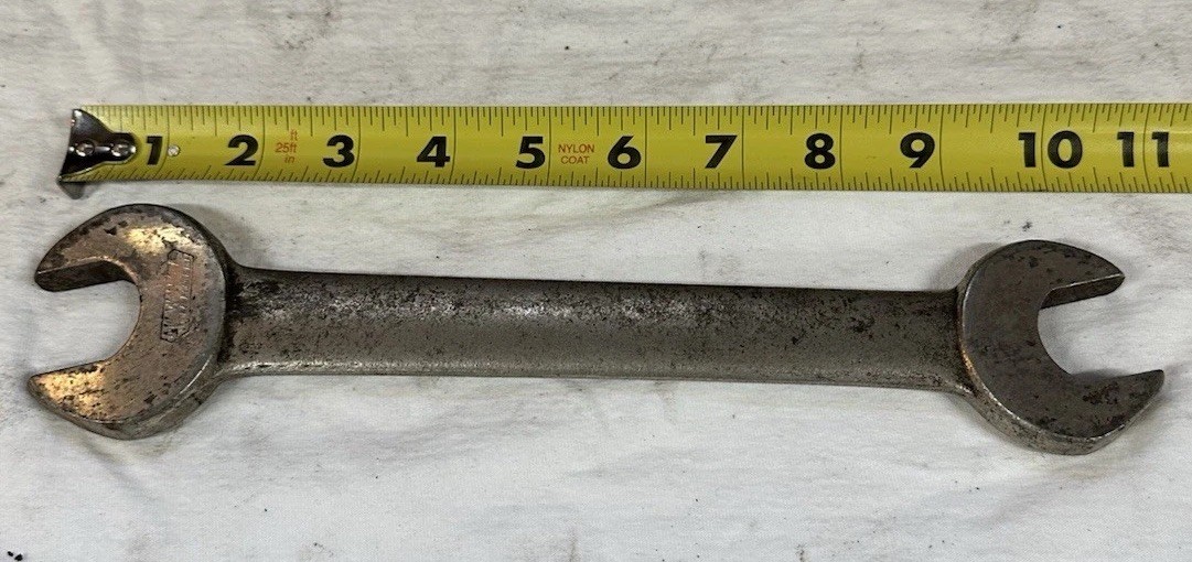 Vintage Milwaukee Tool and Forge 3/4 & 5/8 SAE Open Ended Wrench