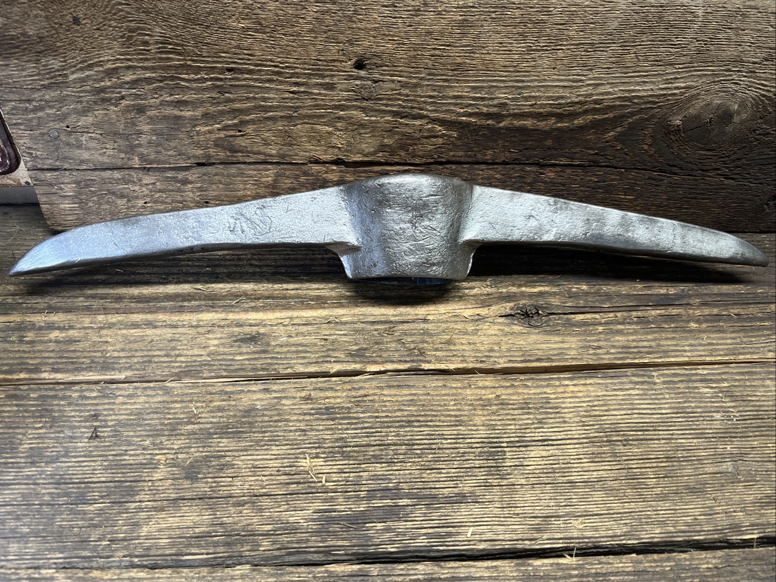 VINTAGE Hubbard Pick Axe Head 6 1/4 LB MINERS TOOL 21” Long – Old Steel USA