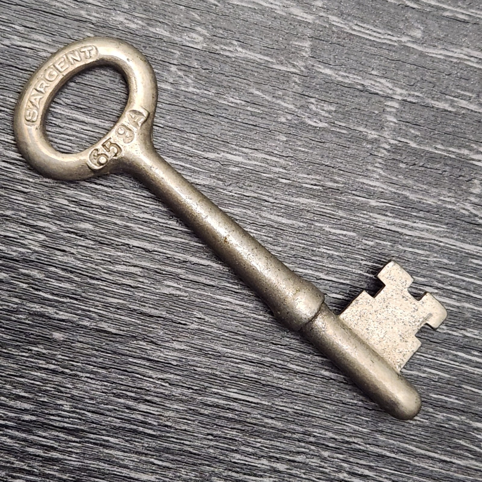 Vintage SARGENT 659A Mortise Lock Key Cut Key Full Measurements in Description