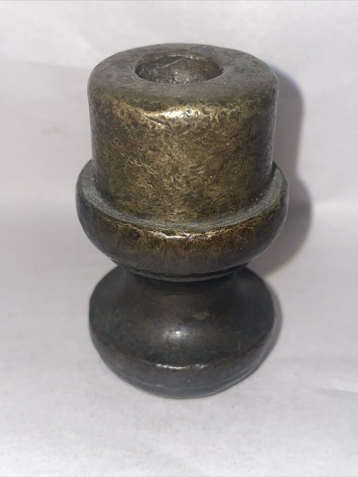 Antique Georgian / Early Victorian (1 Pound) 1lb bronze weight 454 Grams