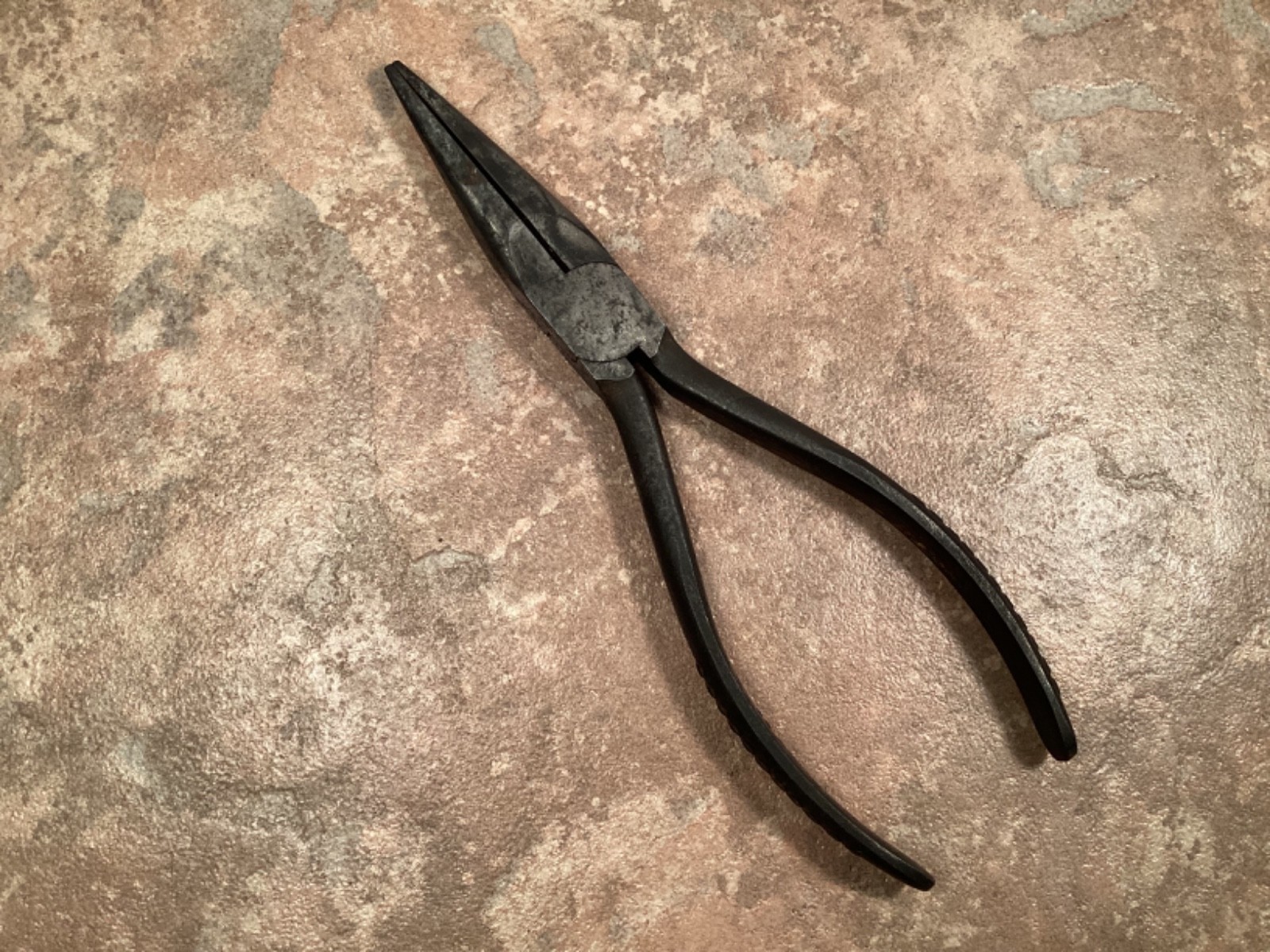 Vintage Snap-on Needle Nose Pliers 96 Vacuum Grip Handles 7″ Underline Logo USA