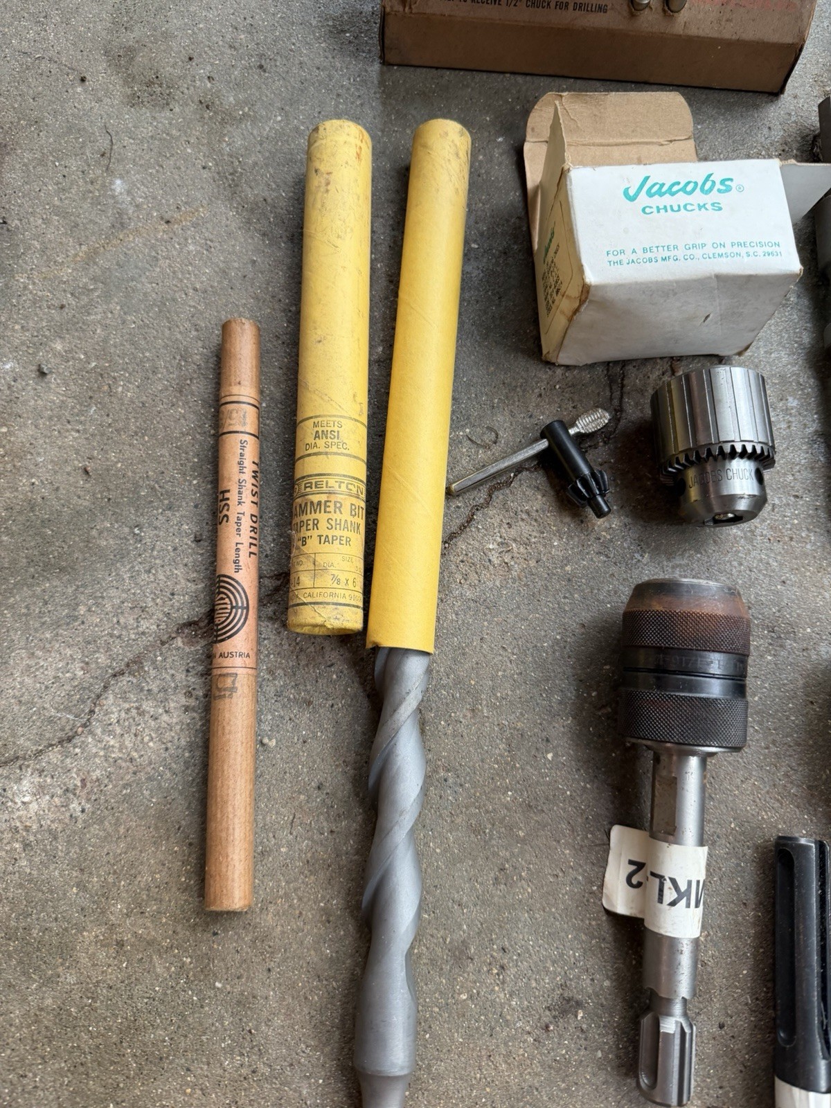 Lot Machinist Super Chuck Supreme Tools Drill Bit Milling Boring Die Bosch