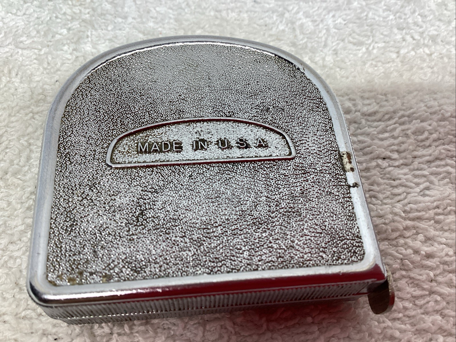 Vintage 8’ Craftsman (39535) Black And White Tape Measure