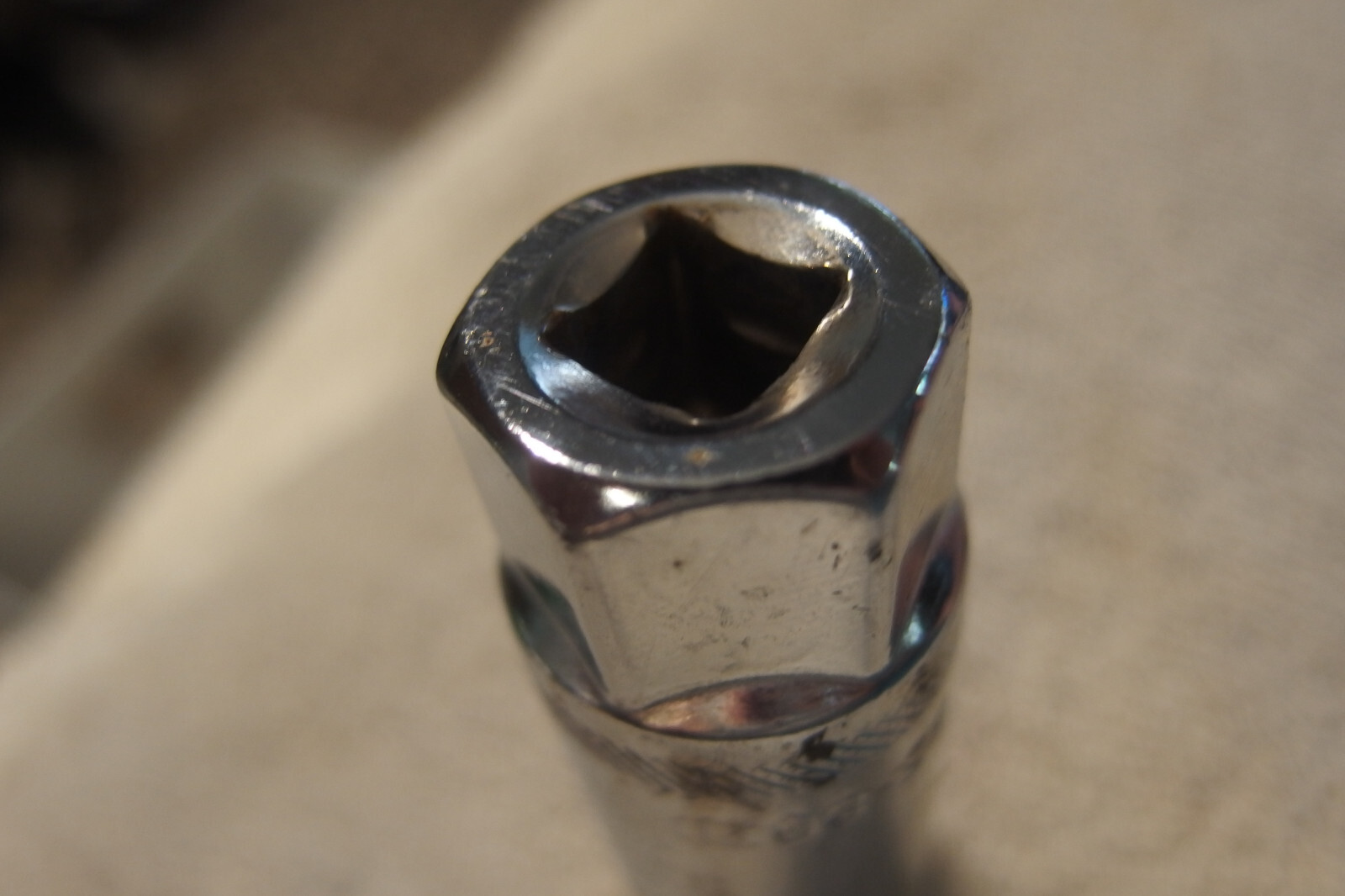 3/4″ x 3/8″ Dr Deep Dewalt Polished Chrome Spark Plug Socket 85-802D 6Pt