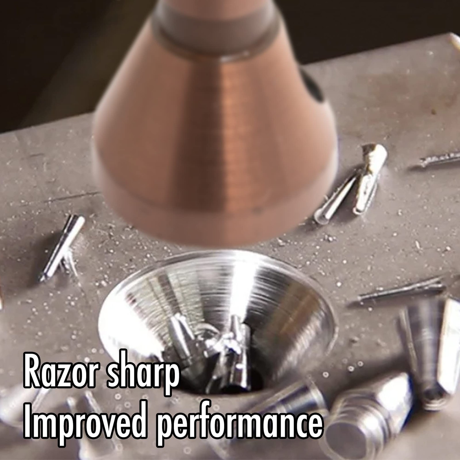 Cobalt Steel Single End Countersink Drill Bit with Cobalt Coating F… Fast Ship