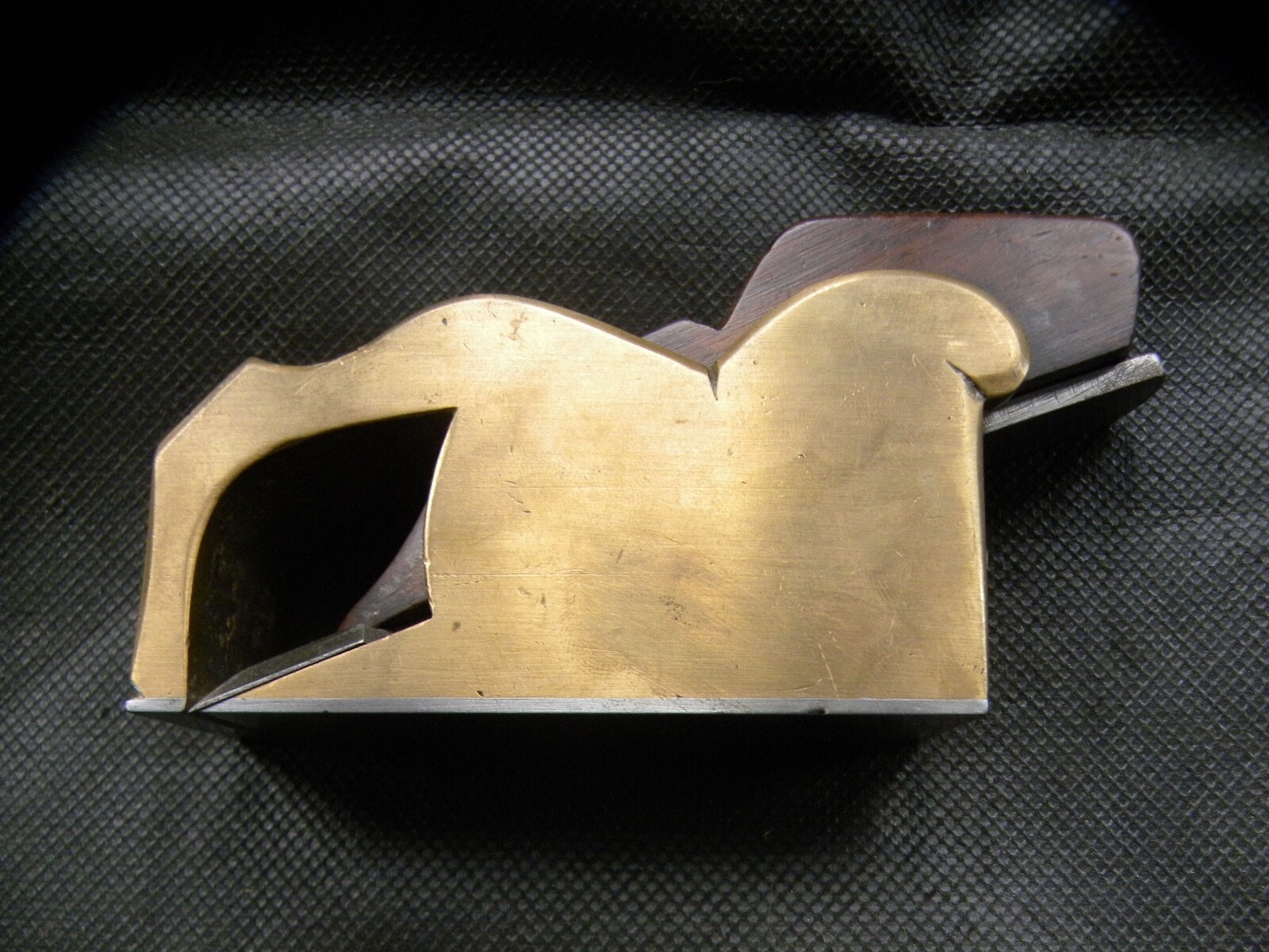 Vintage 1 1/8″ Norris No 27 Gunmetal Steel Soled Bullnose Plane (1006)