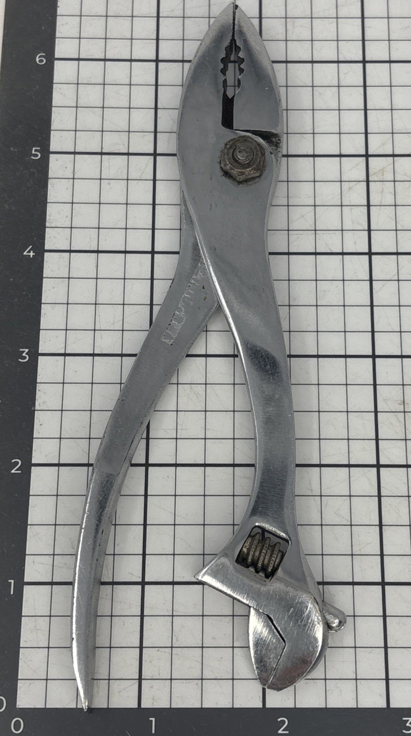 Vintage Diamalloy Handyboy DH-16 Adjustable Wrench Pliers Combo Duluth USA