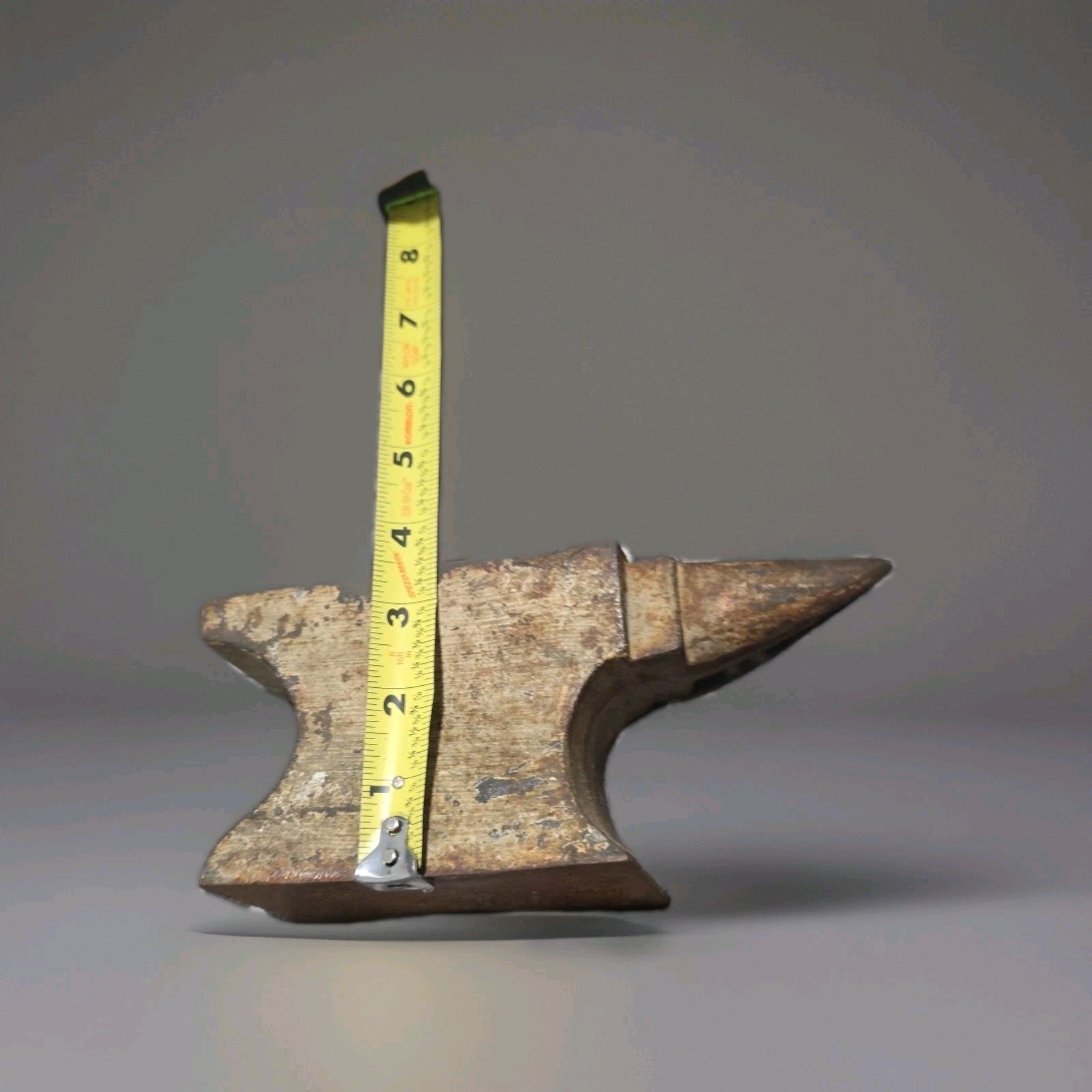 Small Vintage 7.5 lb. 7.75” Long Black Cast Iron Jeweler Gunsmith Hobby Anvil