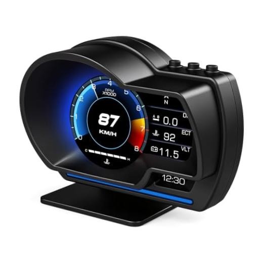 OBD2 Speedometer Gauge Display All in One Dual Mode for Car 2008+ |