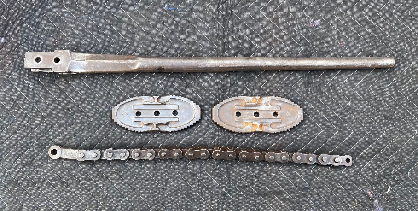 J.H. WILLIAMS VULCAN N0. 33 CHAIN WRENCH 3/4” to 4” PARTS ONLY