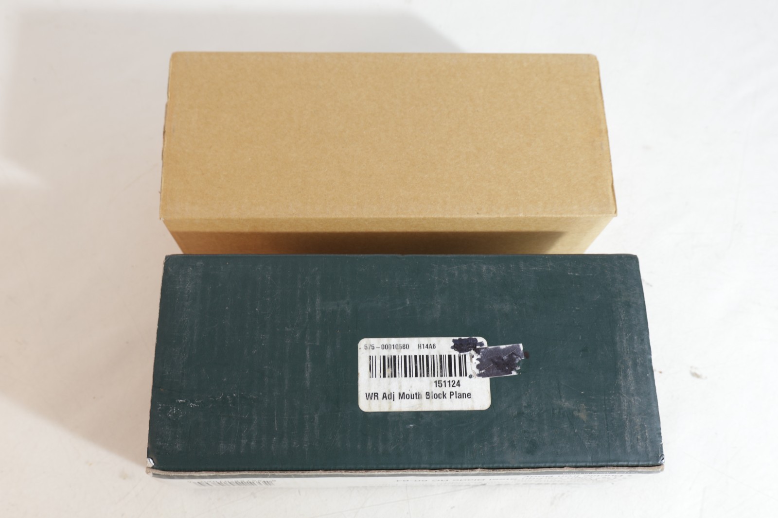 WOOD RIVER STANDARD BLOCK PLANE ADJUSTABLE MOUTH ORIGINAL BOX GOOD USED CONDITIO