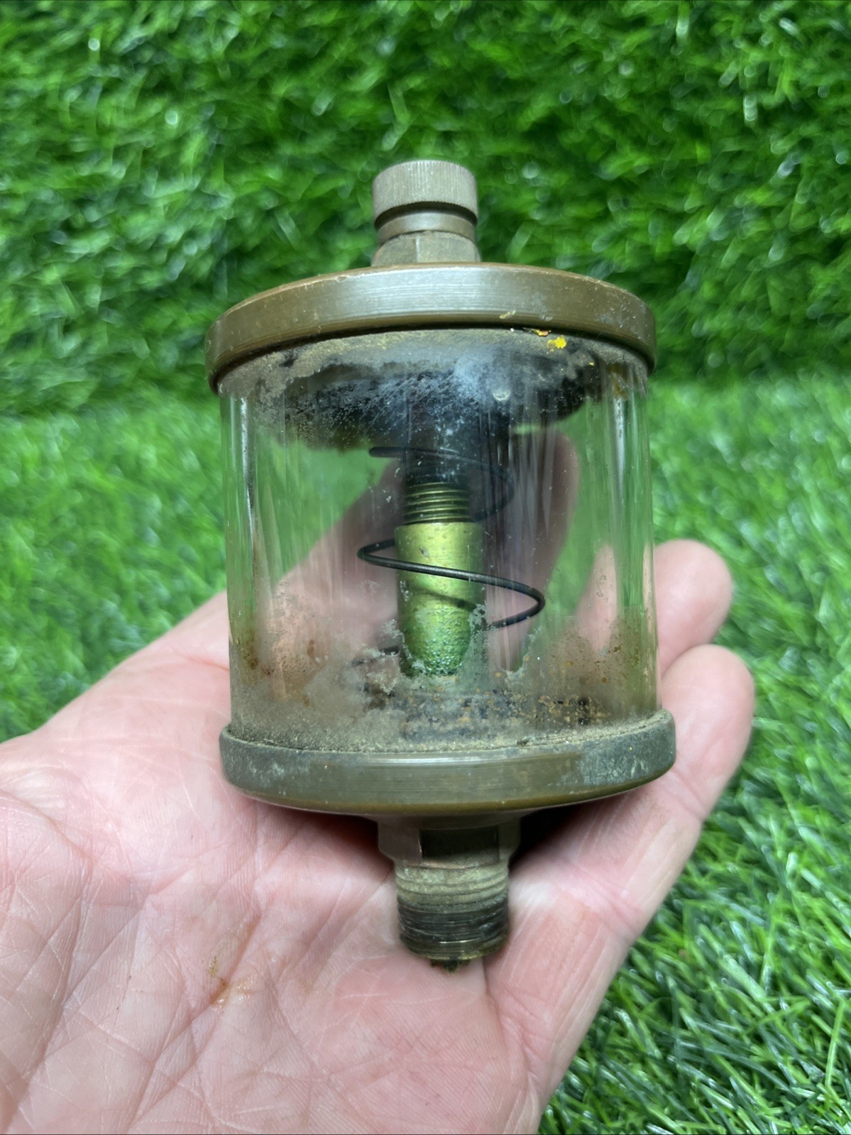 Vintage Brass GAST Mfg Co #2 Oiler Lubricator Hit & Miss Engine Z2