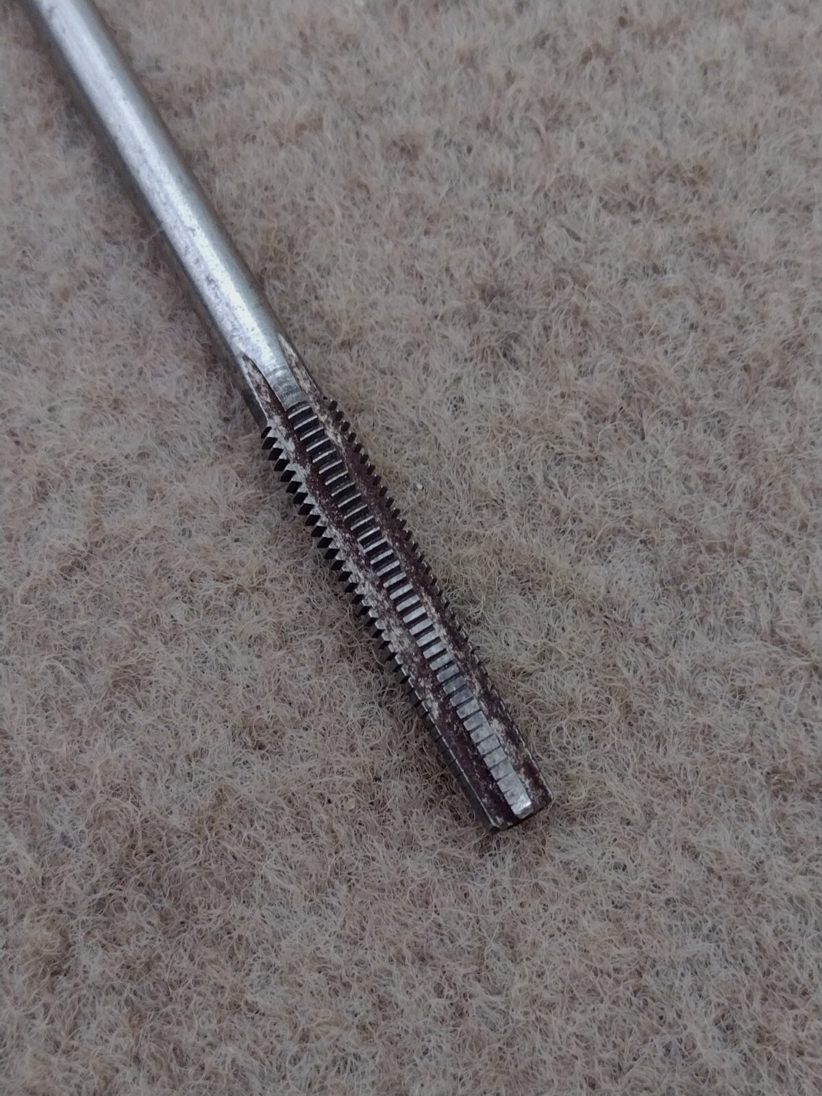 Vintage Greenfield GTD 1/4″ – 28 Extension Tap Extended Long USA Made HT E12 SAE
