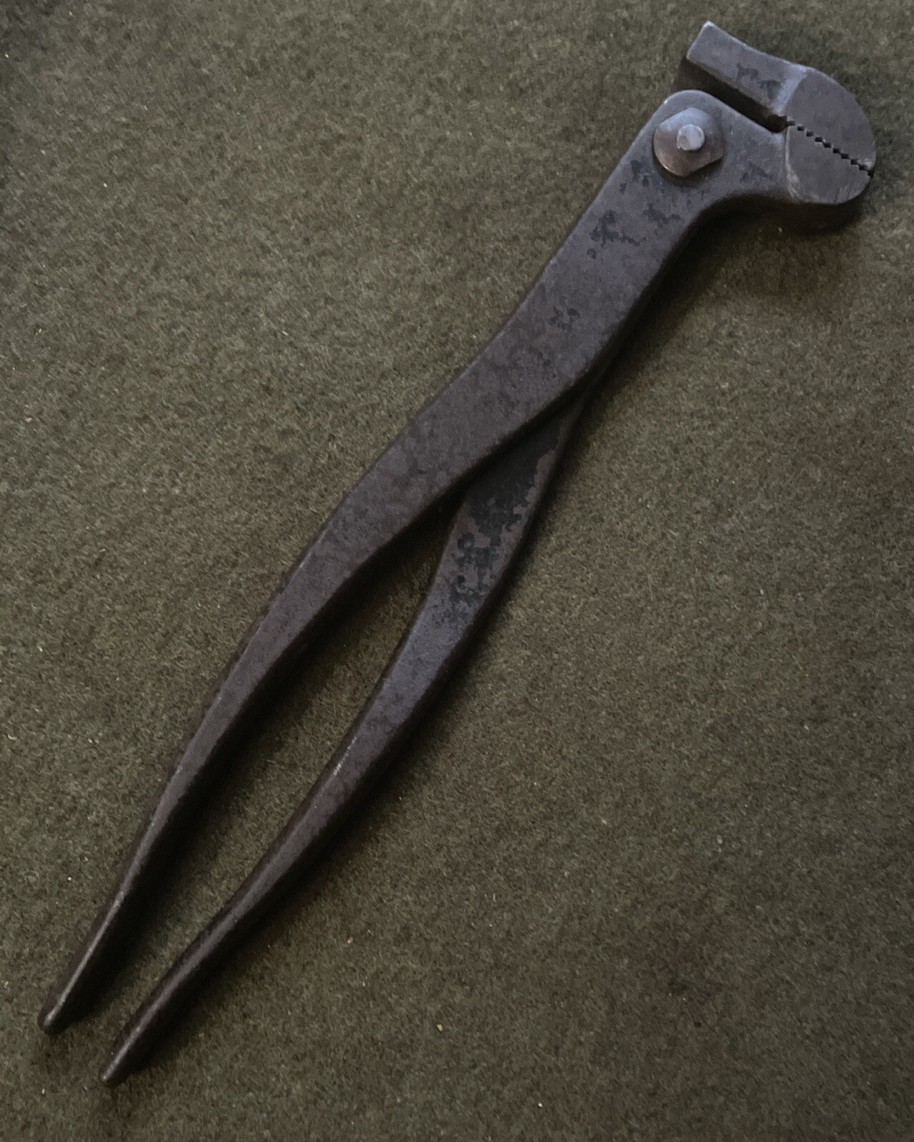 Antique Rare Bernard Eagle Claw Pliers Large New York , NY 🇺🇸 Nice!