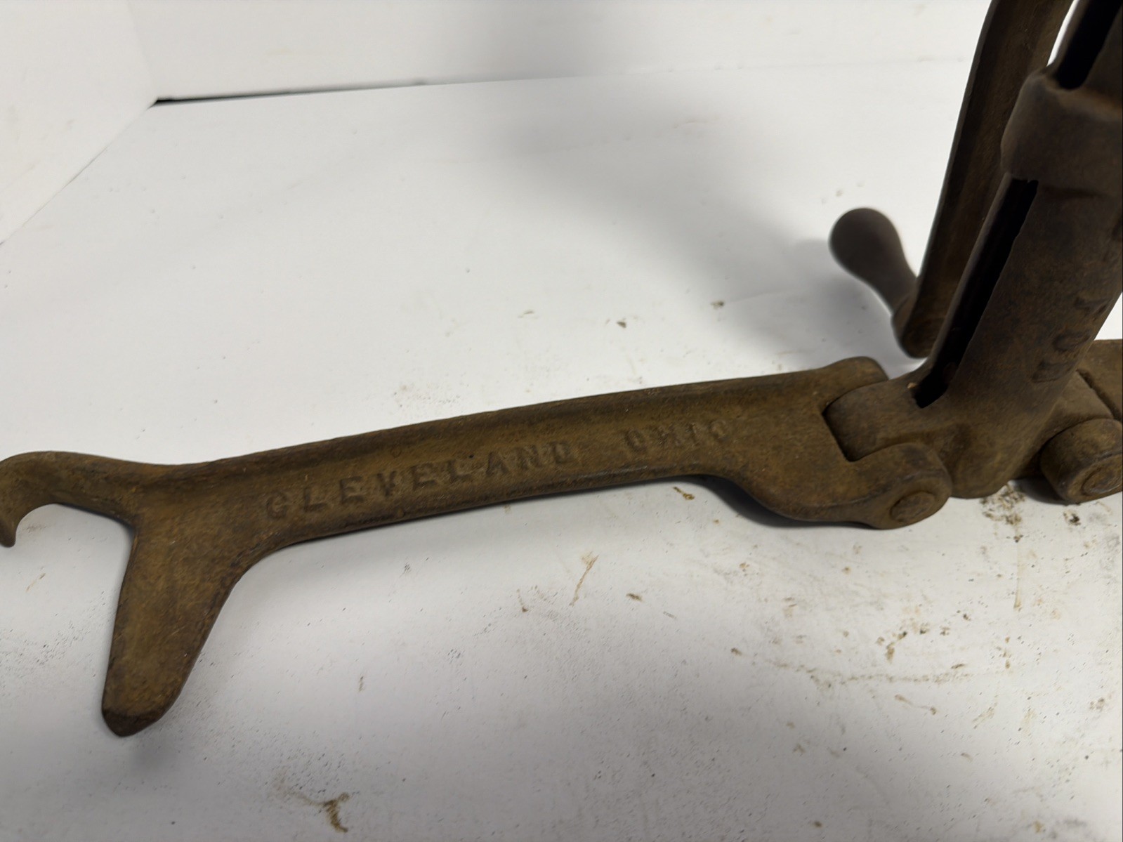 Pacific Rim Tool Split Rim Tire Changer Spreader Cleveland Ohio Antique