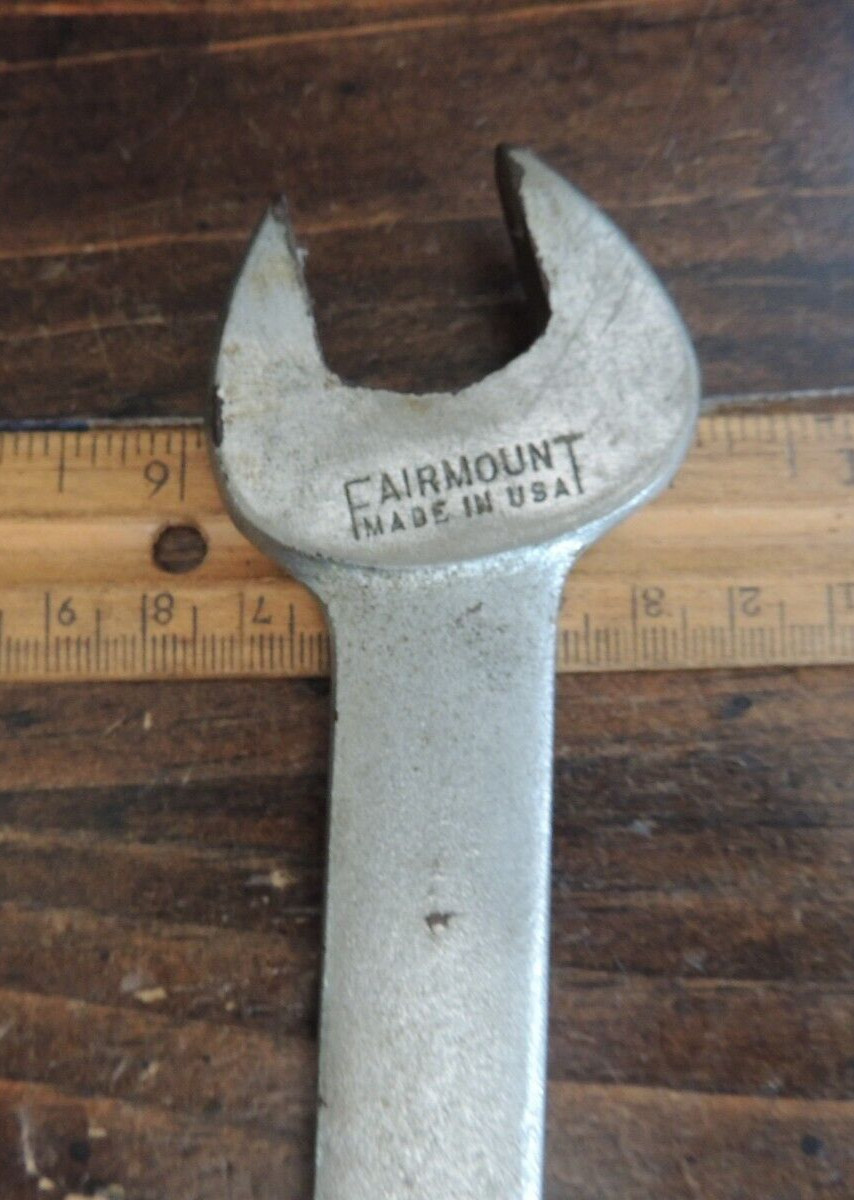 VINTAGE 1731-B FAIRMOUNT FAIRALLOY WRENCH 13/16″ X 7/8″, USA MADE