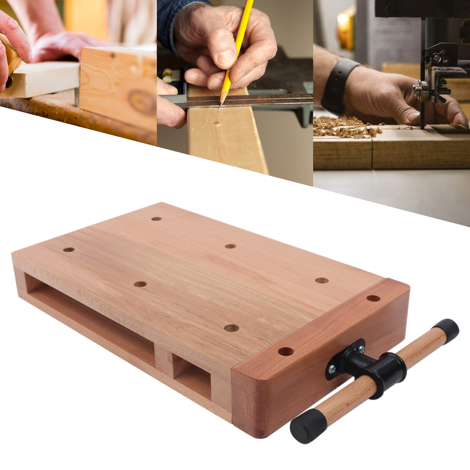 Wood Bench Vise Woodworking Woodworker Bench Vice Quick Release New