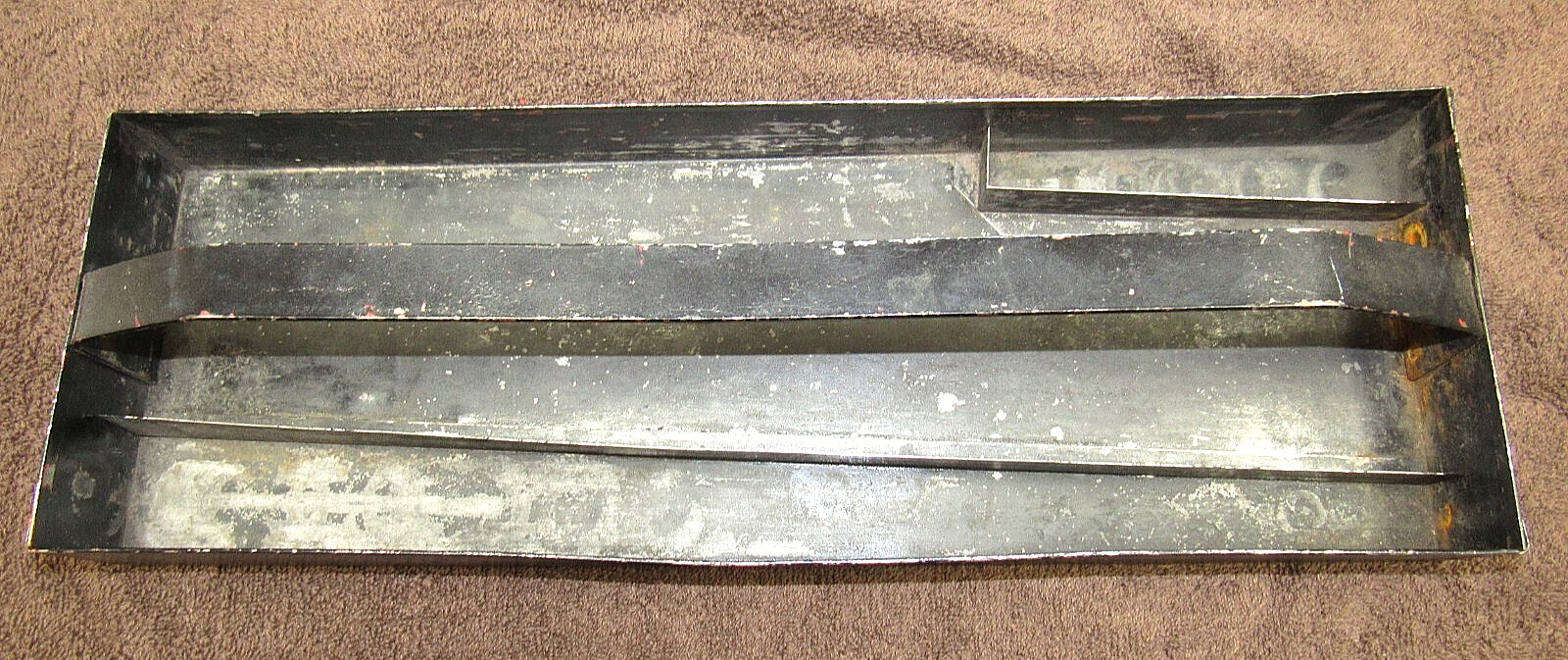 BLACK Drop In / Lift Out / Carry Handled Toolbox Tray 18.5 X 6.25 X 3 1/8
