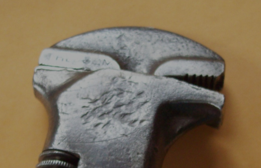 Vtg The Gem Forged Steel Double Headed Monkey Wrench, Tire Spoon RARE MULTI TOOL