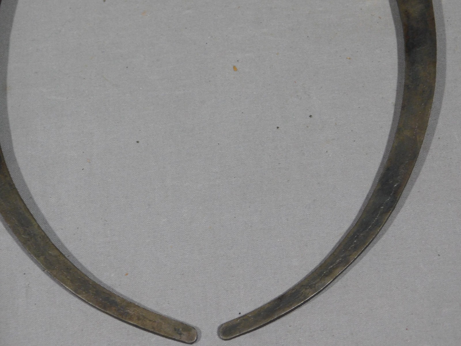 Large antique outside calipers hand forged iron blacksmith made 19th century