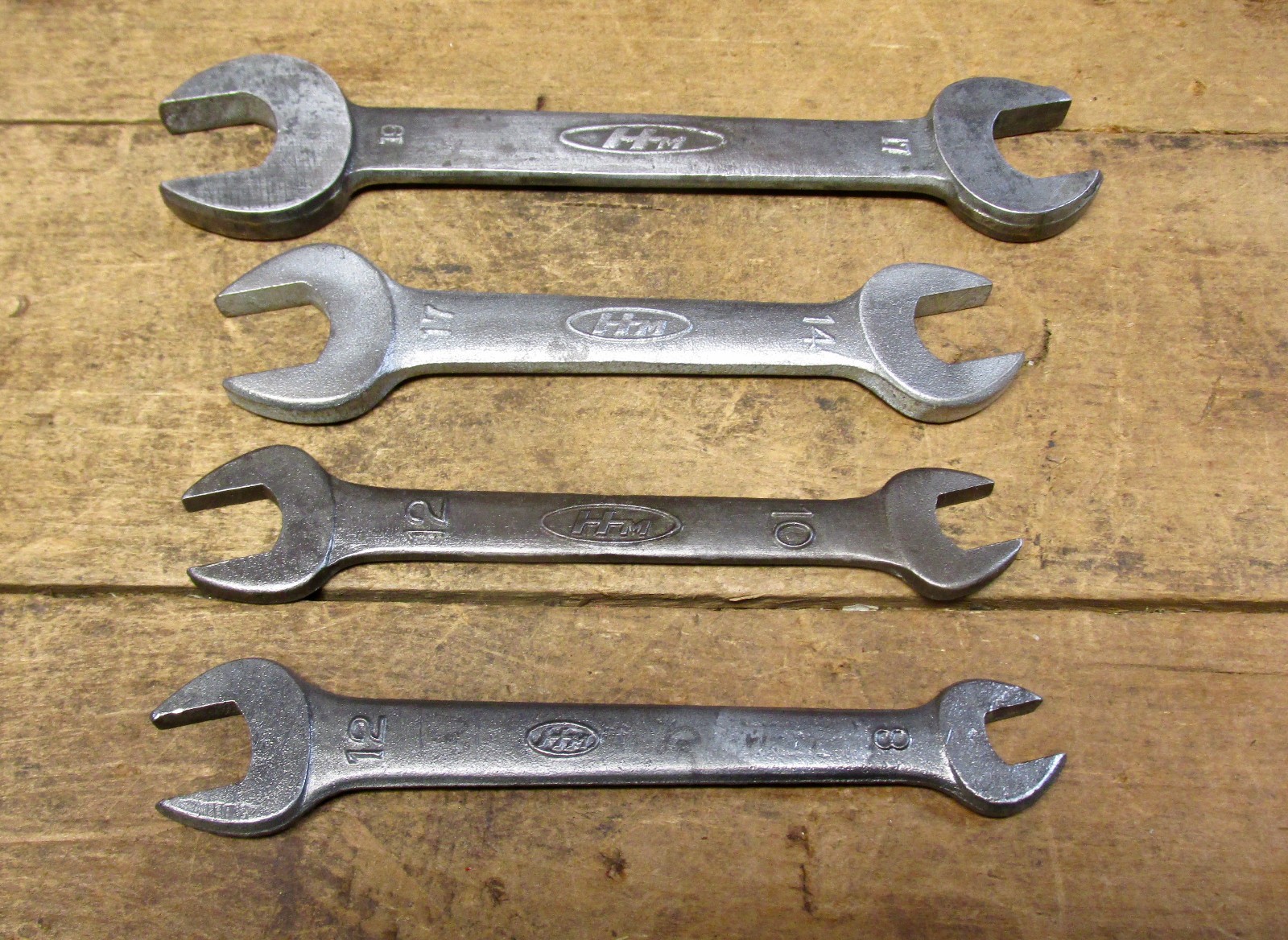 Vintage HONDA MOTORS TOOL KIT Wrench LOT – 4 Metric Wrenches for Car Motorcycle