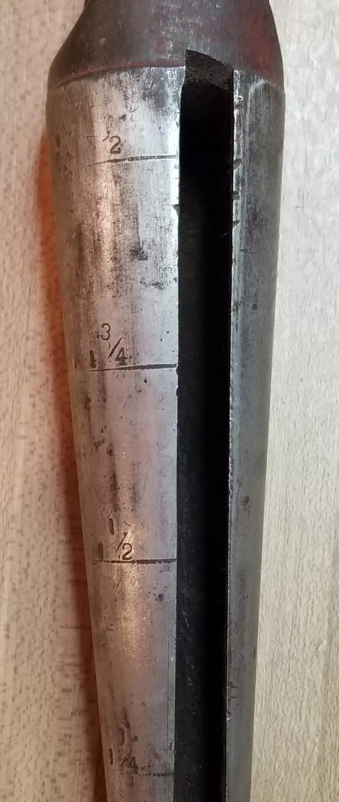 Antique THE JAMES SWAN CO. Seymour CT. Coopers Bung Auger Hole Reamer Hand Drill