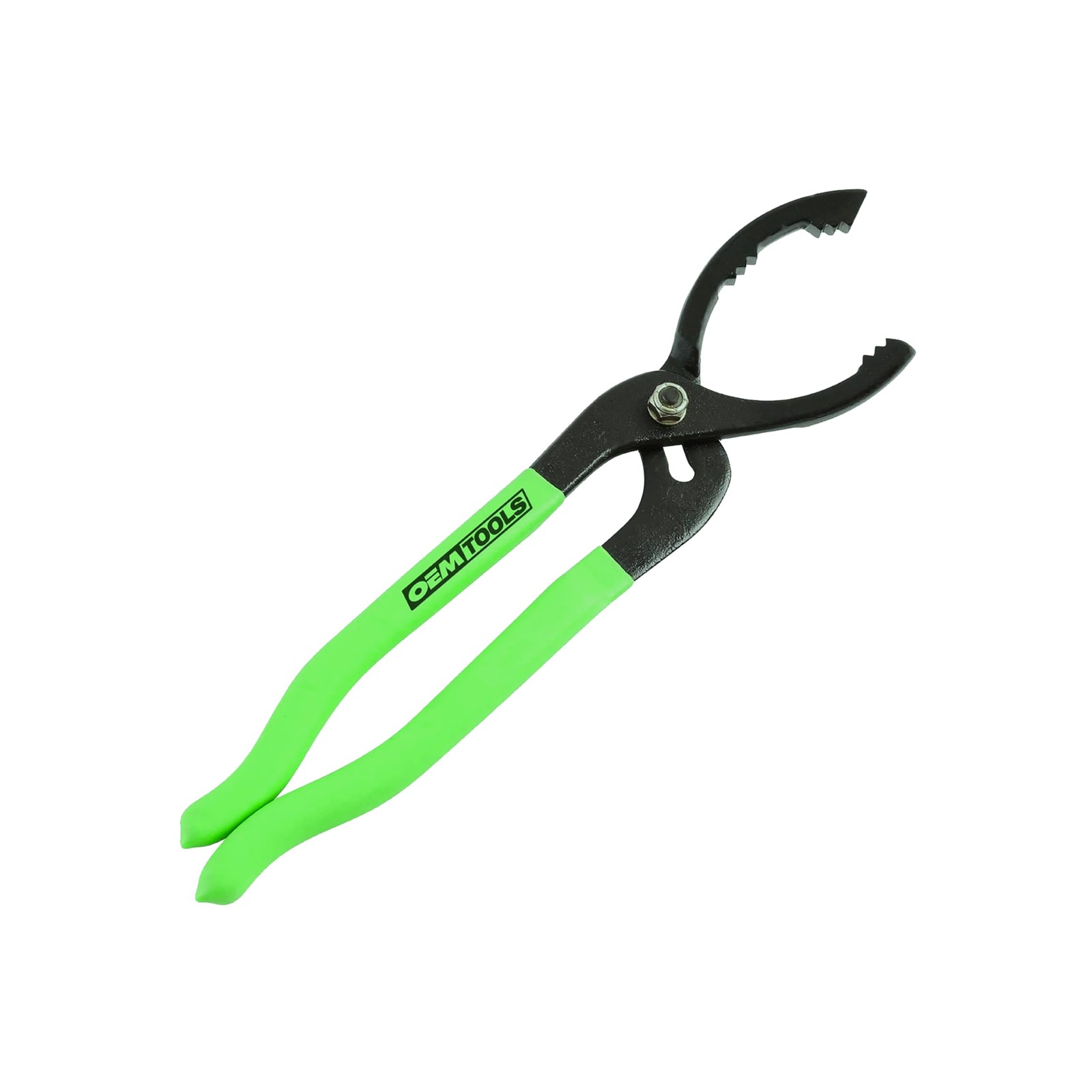 OEMTOOLS 25320 Oil Filter Wrench Pliers, Removal 12 Inch, Green