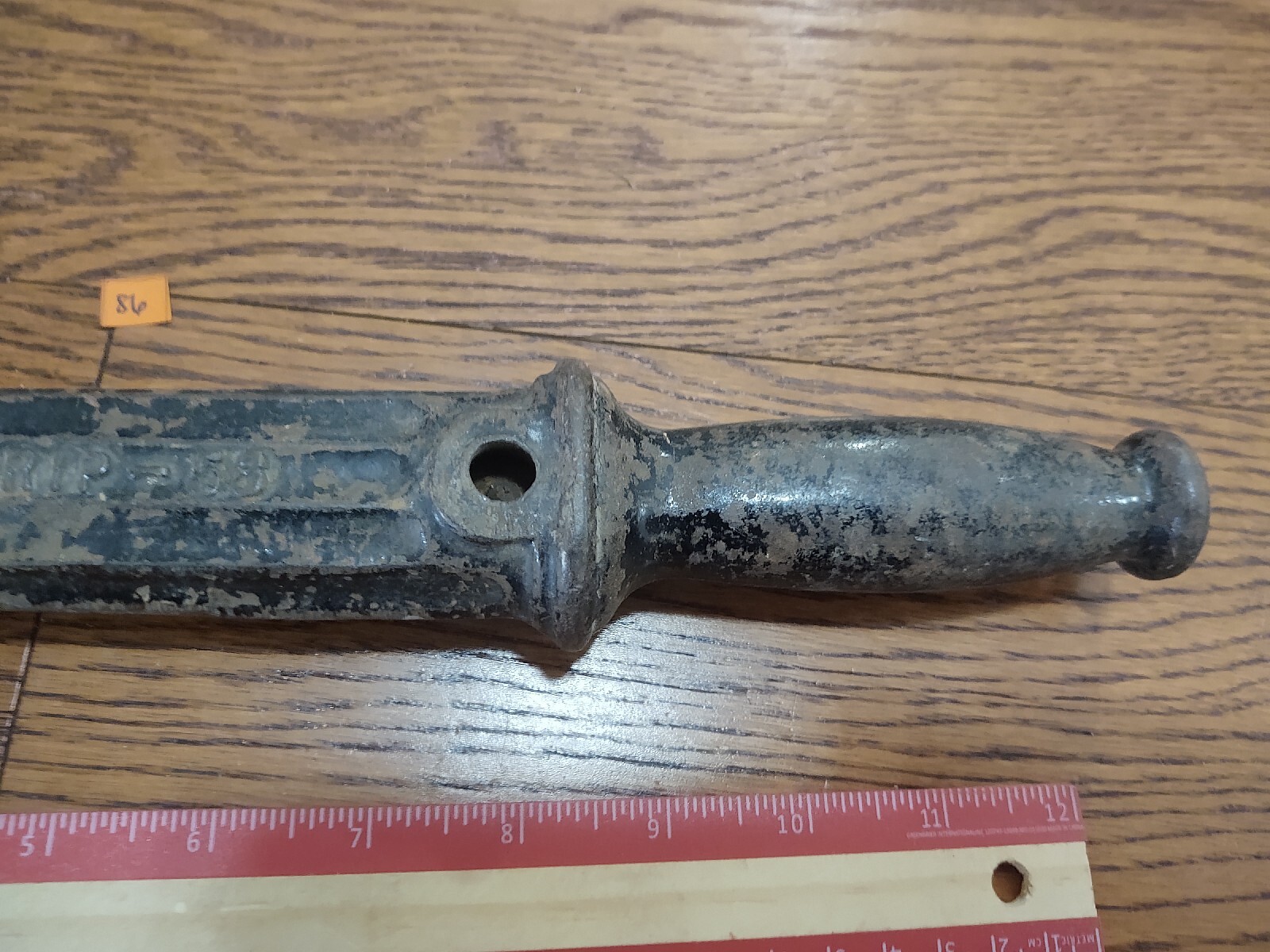 Antique Sure Grip No. 56 Slide Hammer Nail Puller Bridgeport Hardware MFG 70884