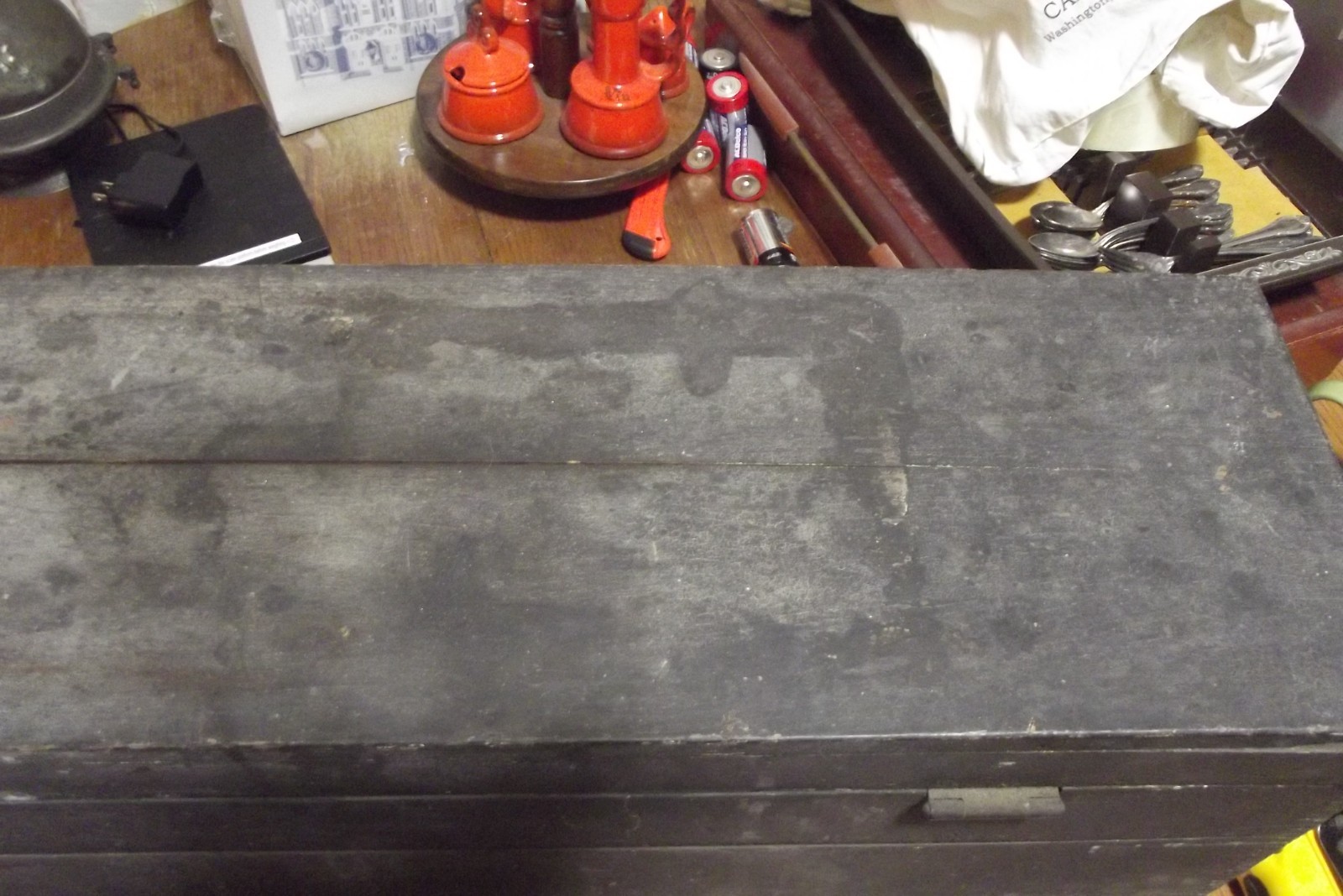 Antique C.E. Jennings shoulder tool chest no 20 for repair or restoration 1915