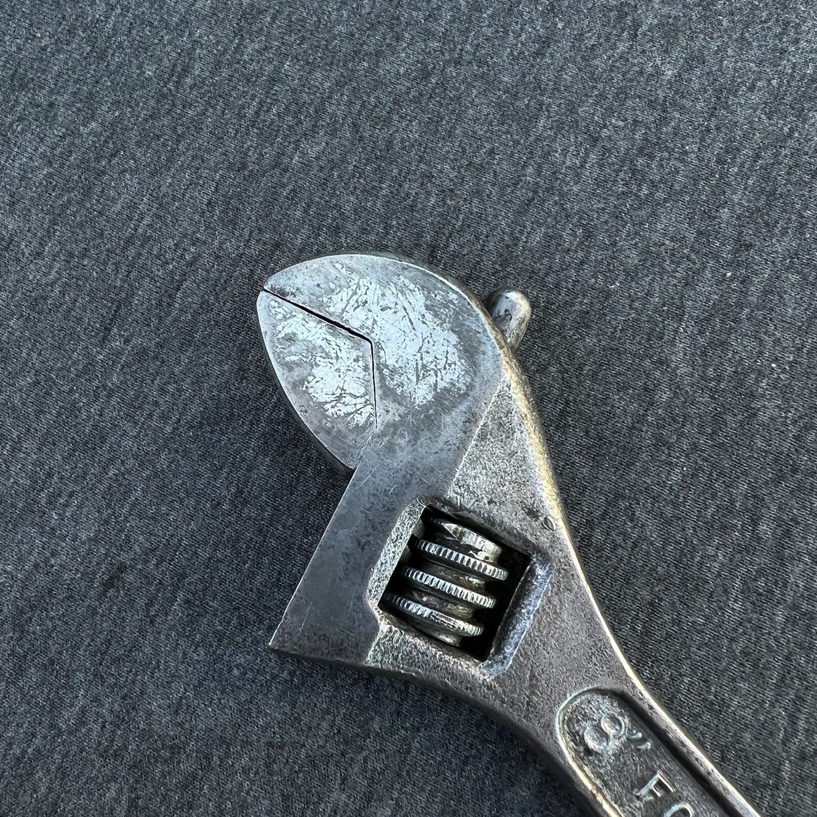 Vintage Diamalloy 8″ Adjustable Wrench DIAMOND CALK HORSESHOE CO USA