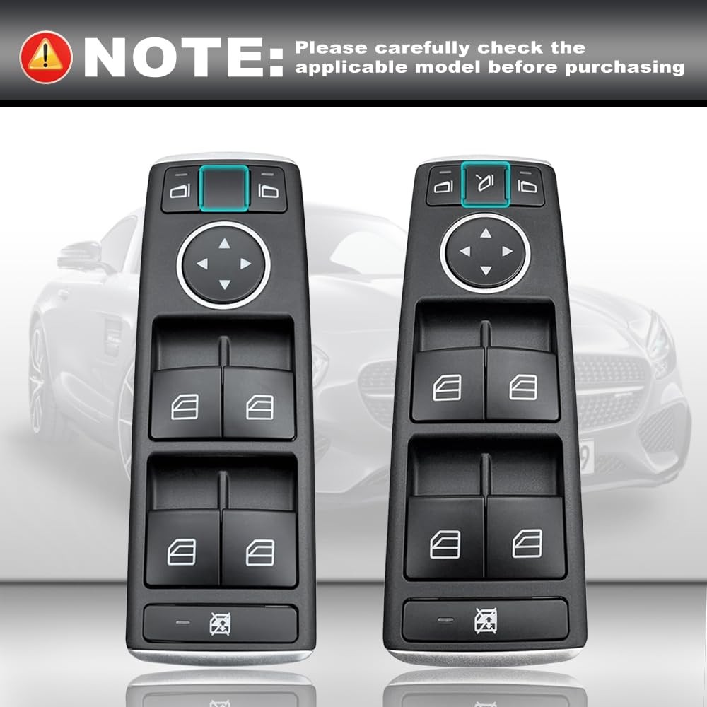 2049055402 Driver Master Window Switch 08-17 Mercedes