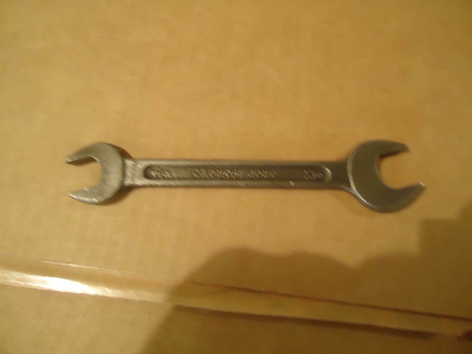 Vintage Wrench 9/16″ x 1/2″ Drop Forged Made In USA About 6-1/2″ Long S