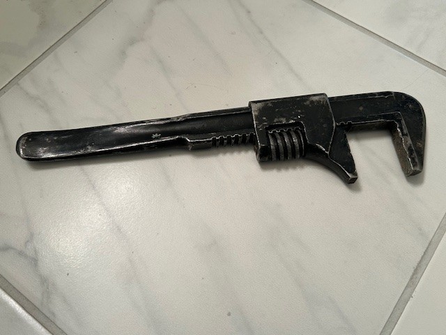 Vintage, FAIRMOUNT CLEVE Adjustable Pipe Monkey Wrench, 11” Long