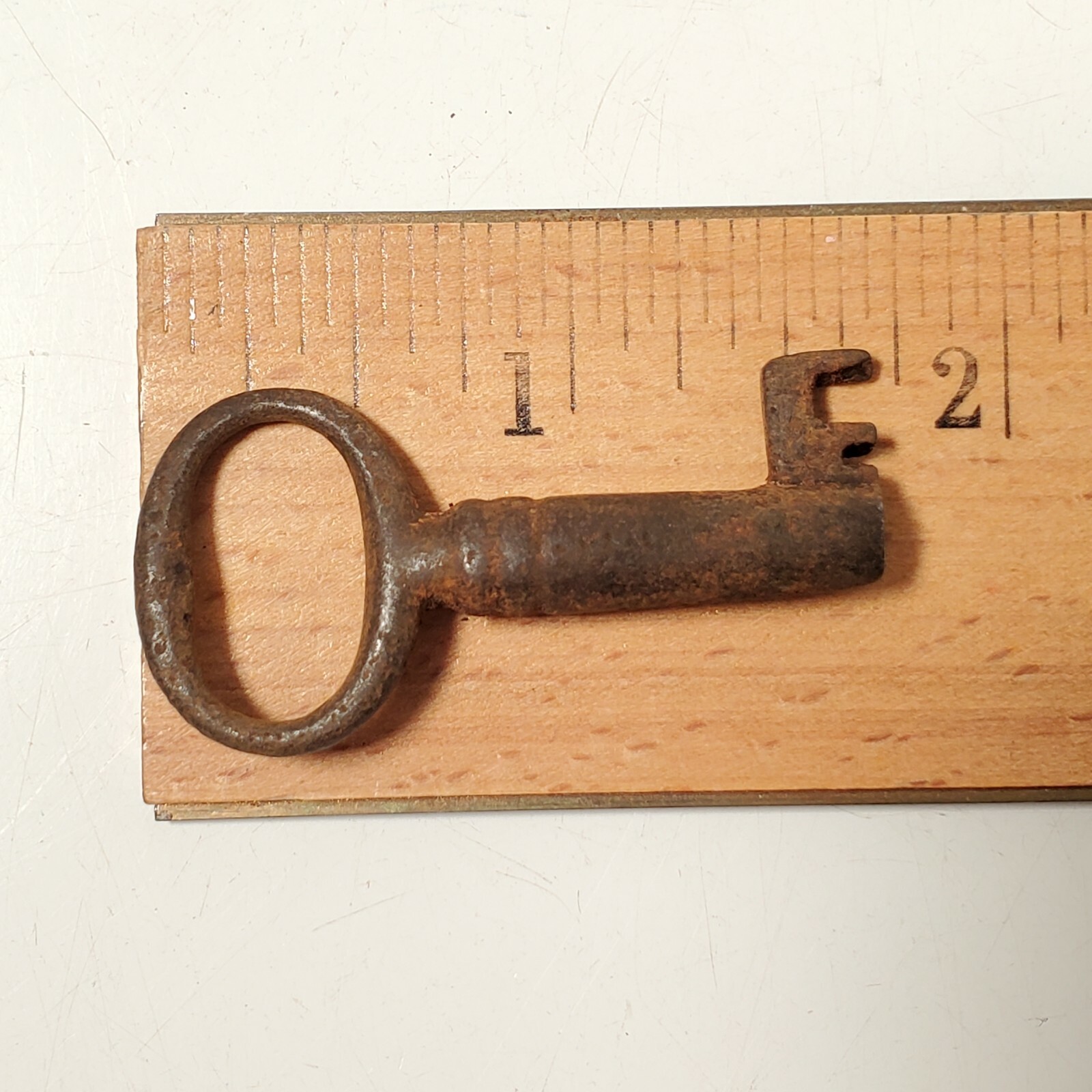 Vintage Open Barrel Antique Skeleton Key Approx 1 5/8″ Long