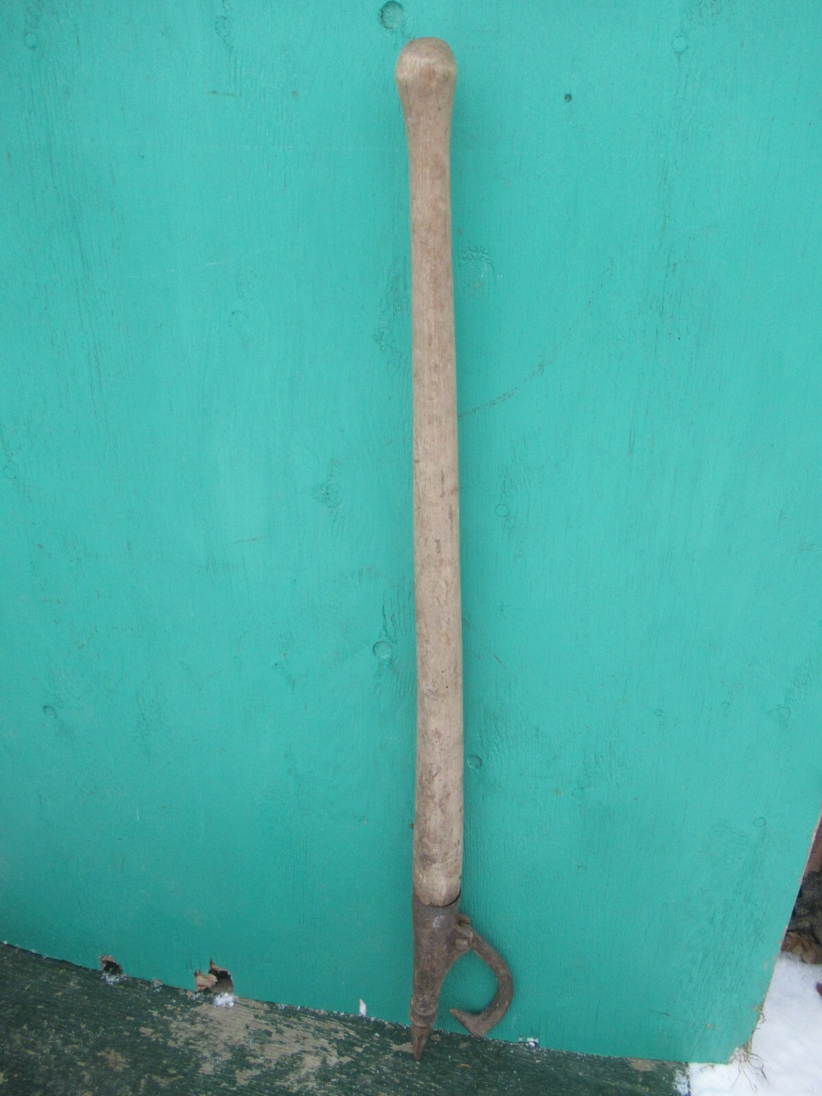 ANTIQUE Cant Hook 48″ Log Roller Peavey Lumber Jack Mill