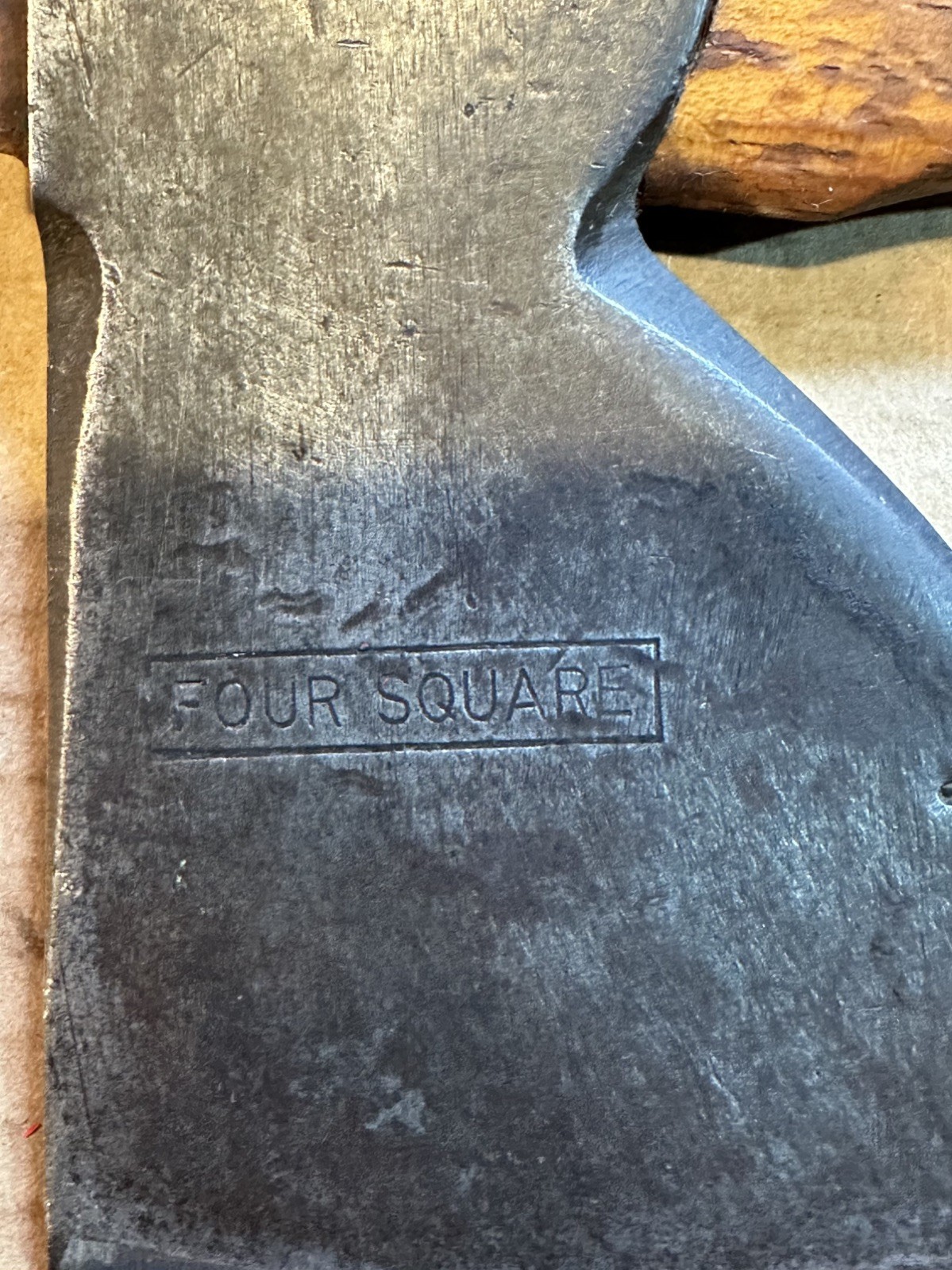 Vintage Stanley/Montgomery Ward (Four Square) With Original Handle it Appears.