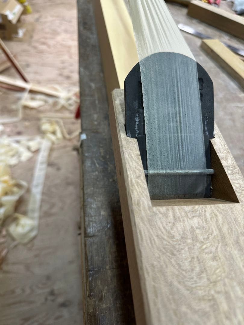 Japanese Kanna Hand Plane Hatsukuni 70mm White Oak Dai Ready