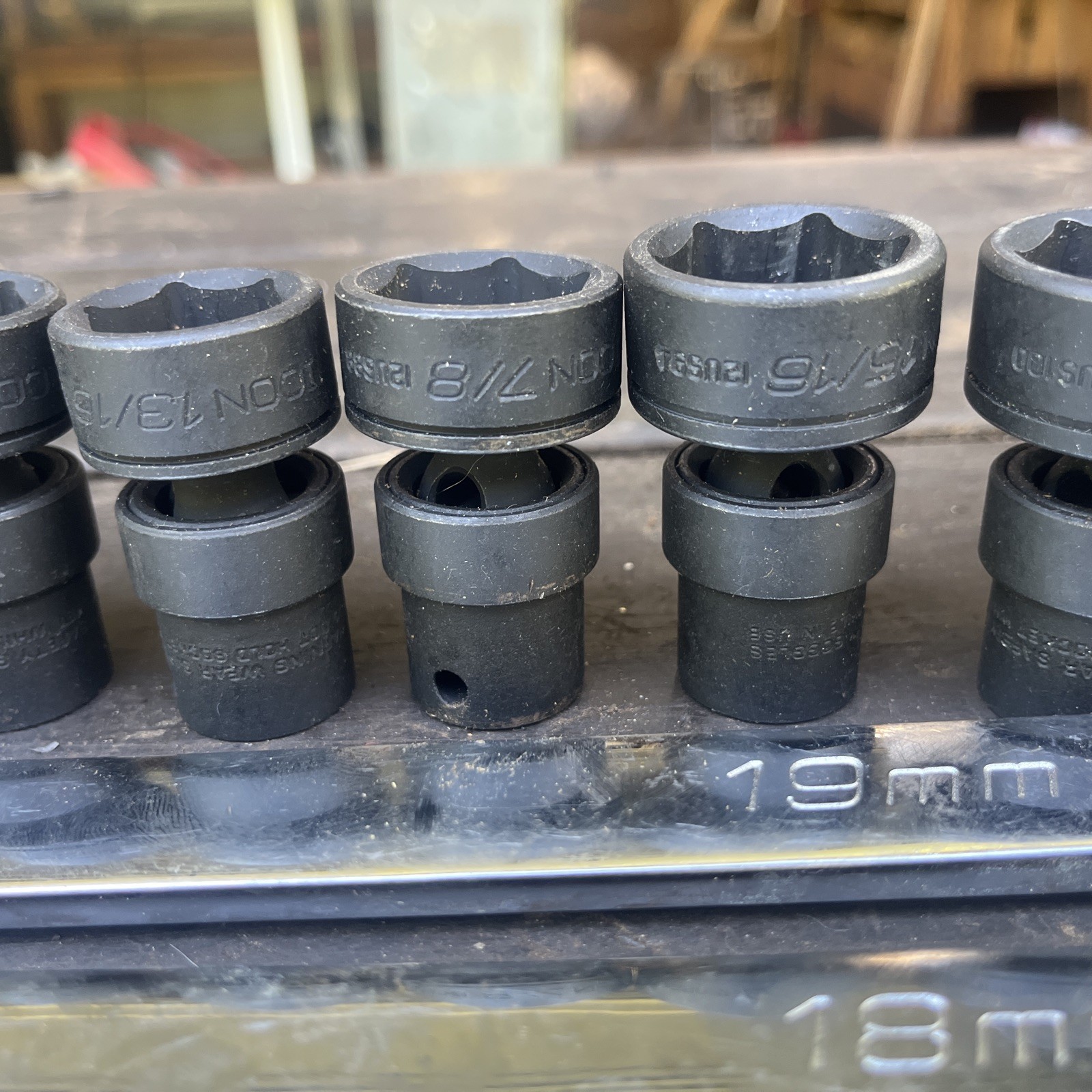 Group Of Icon Impact Sockets And Ratchet Wrenches