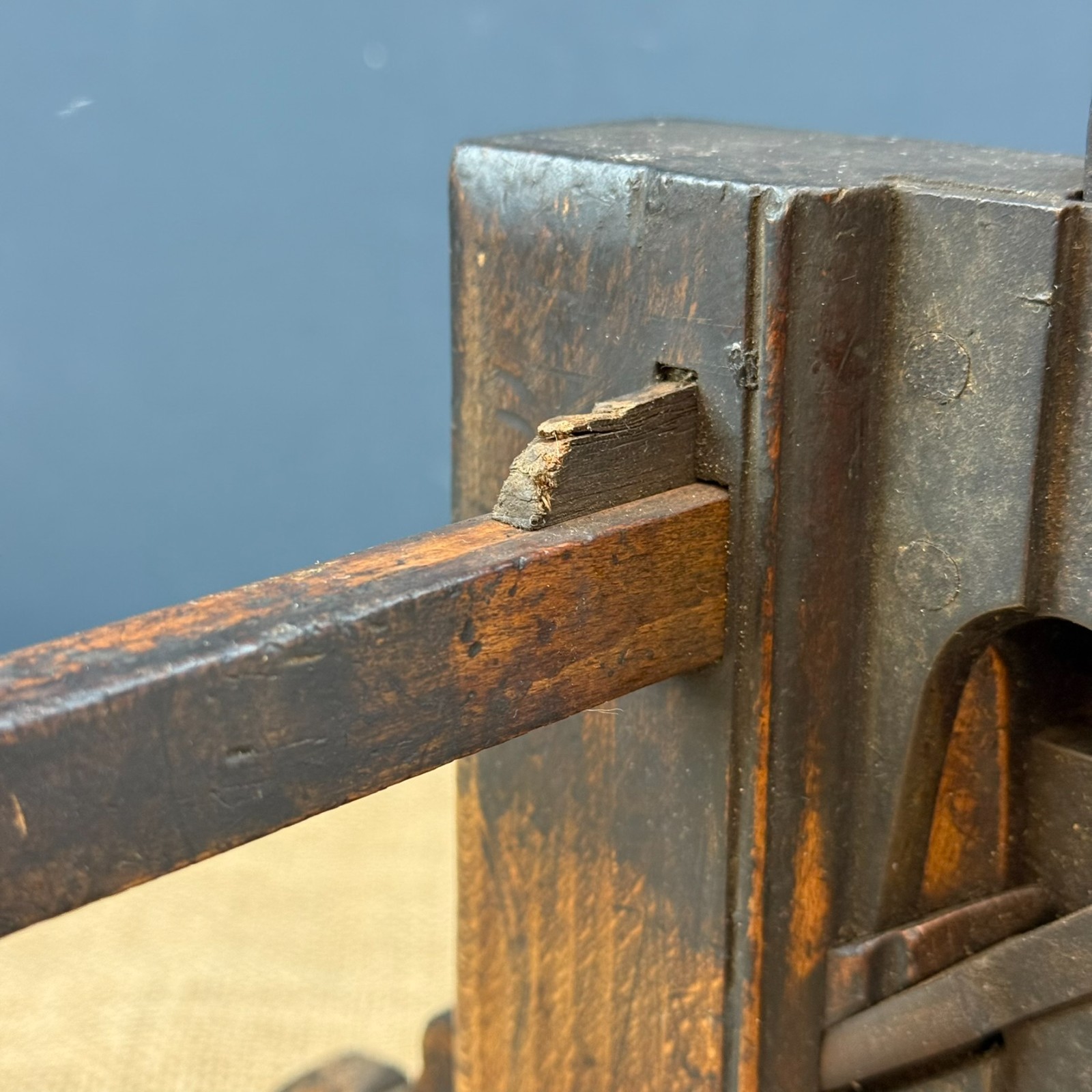 ANTIQUE WOODEN SASH FILLISTER PLANE WOODWORKING TOOL