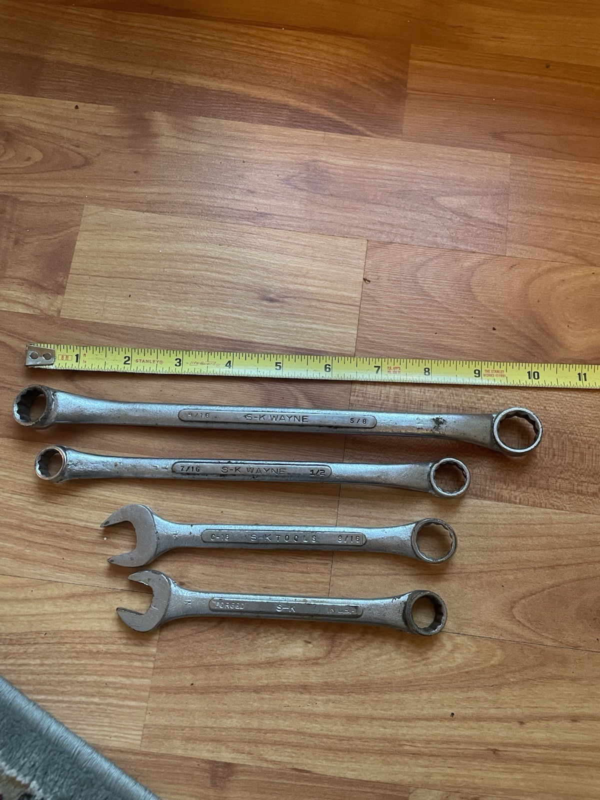 LOT OF SK WAYNE SK TOOLS WRENCHES