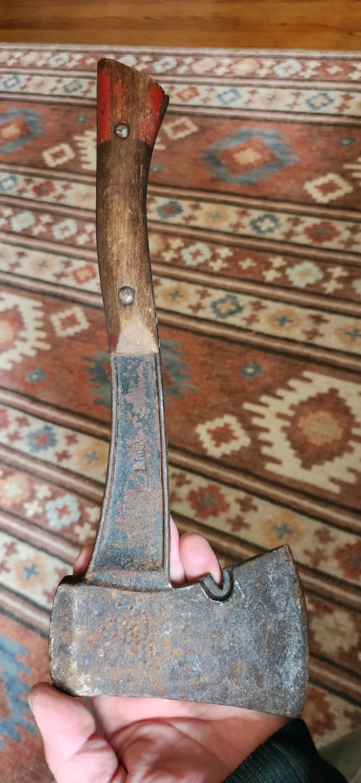 VINTAGE G.C. CO. CAMPING HATCHET WOOD HANDLES – MADE IN GERMANY