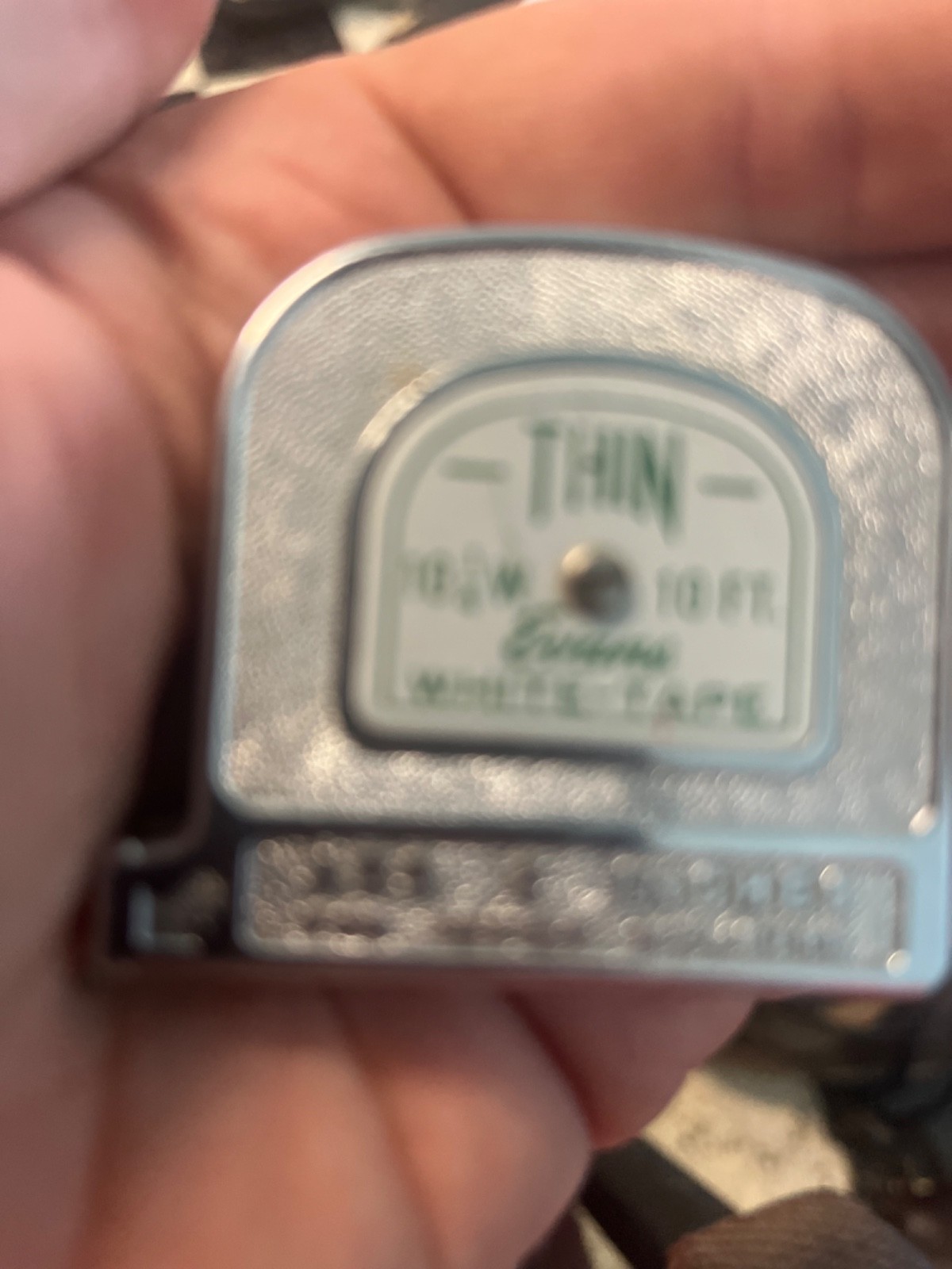 Evans. 10 ft. pocket sized tape measure