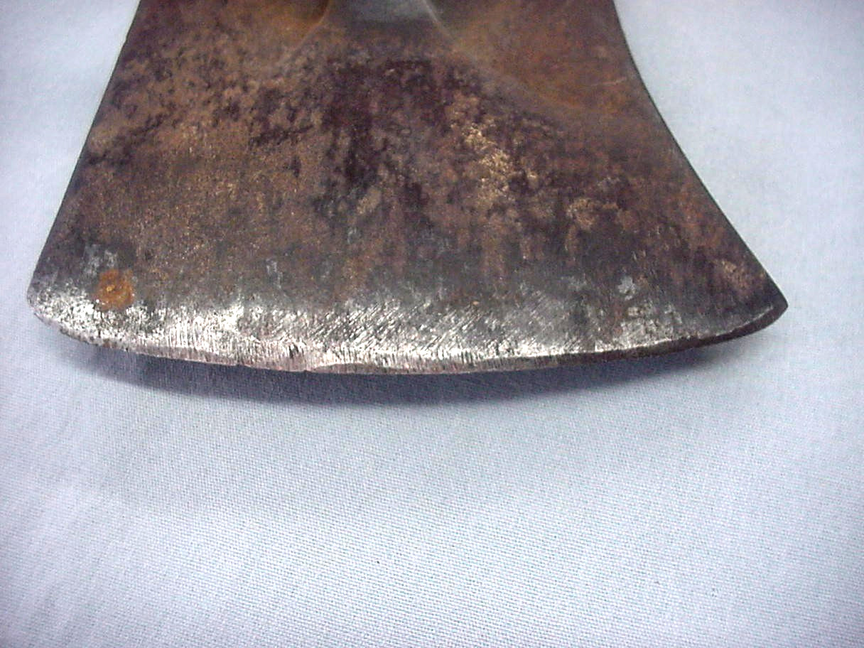 Vintage Falls City Kelly Works 4 lb. 3 oz. Double Bit Axe With Phantom Bevels