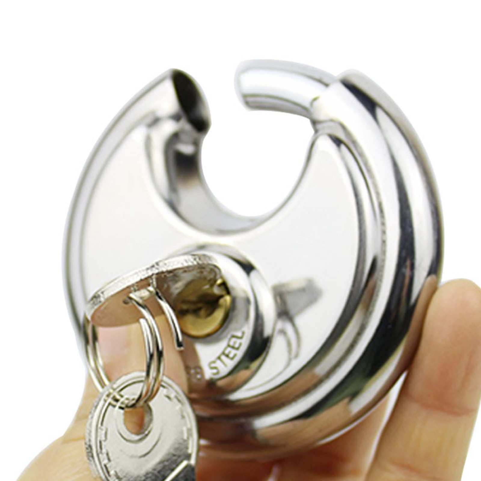 High Accuracy Stainless Steel Discus Lock For Warehouses