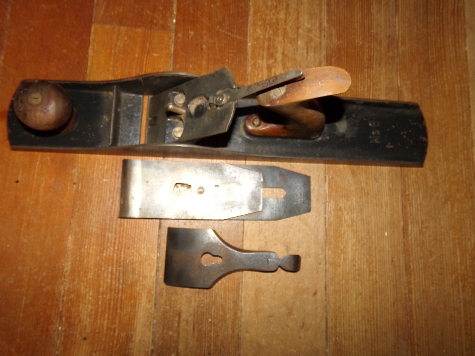 Antique 1910 Stanley No.6 C Bottom Fore Plane W/1892 Blade