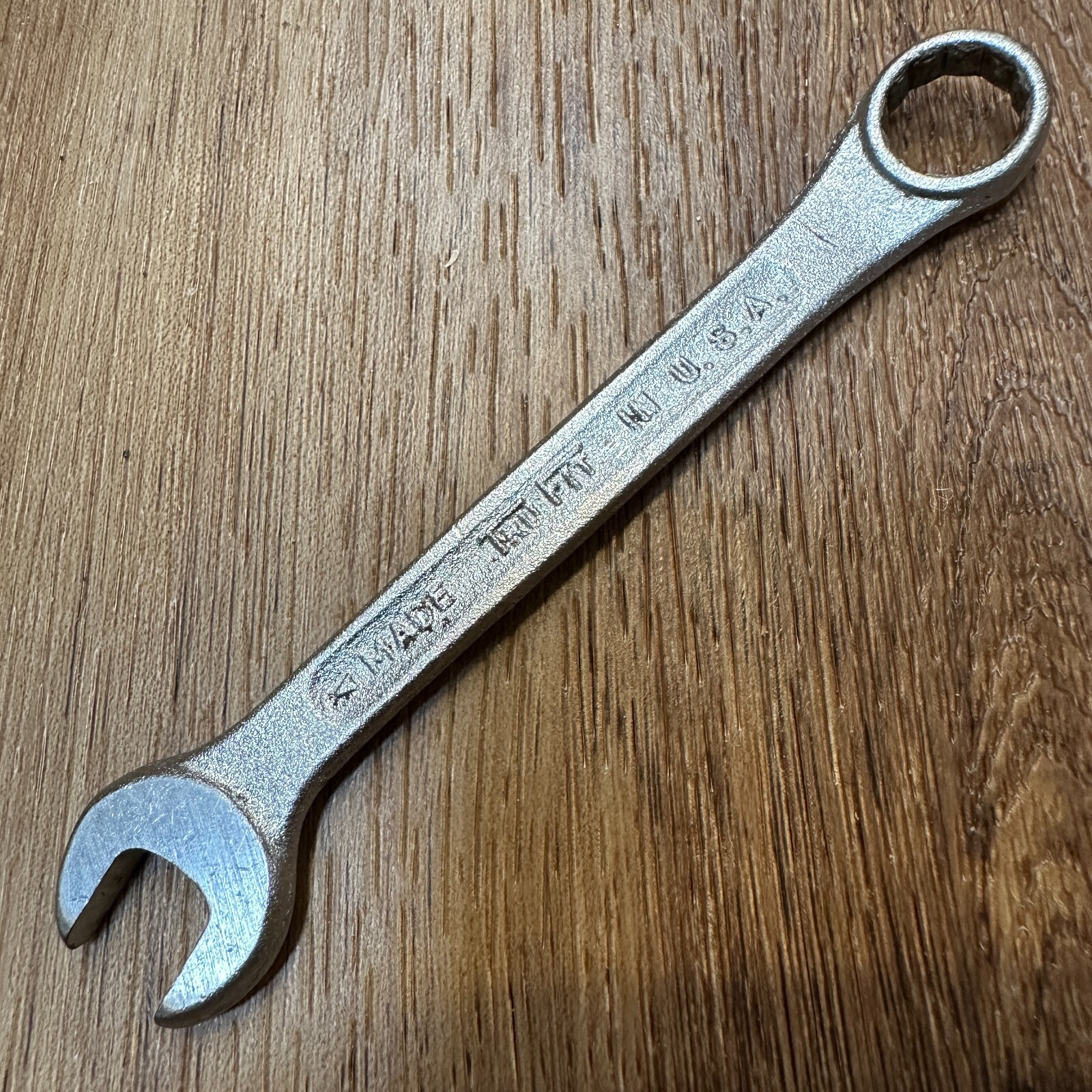 Vintage TRU-FIT Tools USA 7/16” 12 Point Combination Wrench Spanner