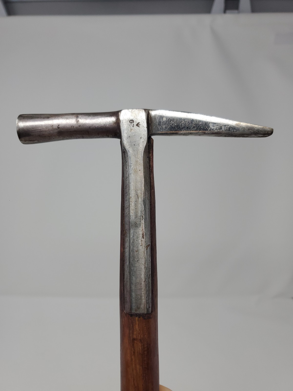 Antique English Strapped Upholstery Tack Hammer Smith Clover & See Sheffield #29