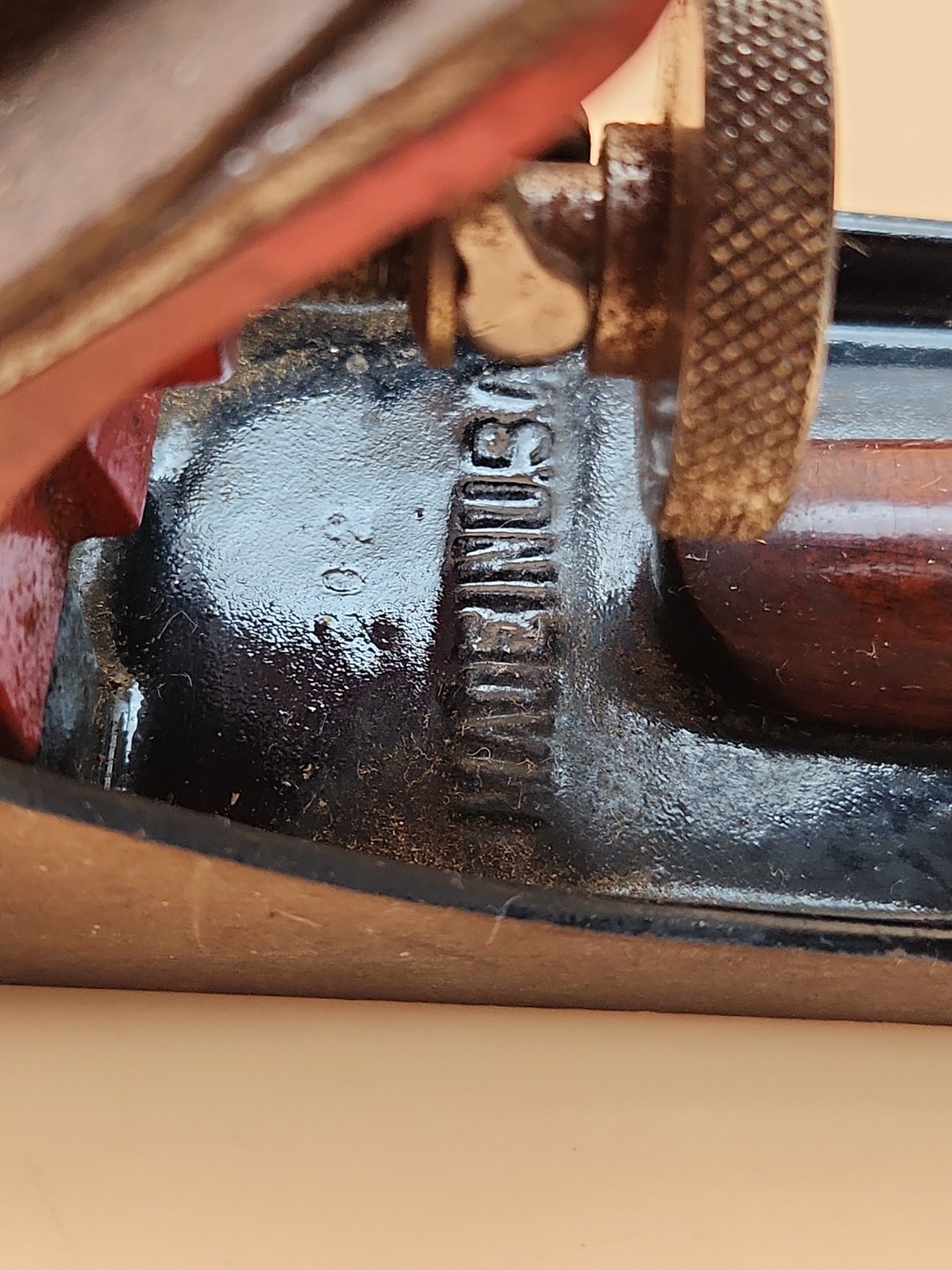 Vintage Dunlap Wood Bench Plane Hand Tool Woodworking USA 9″ Long